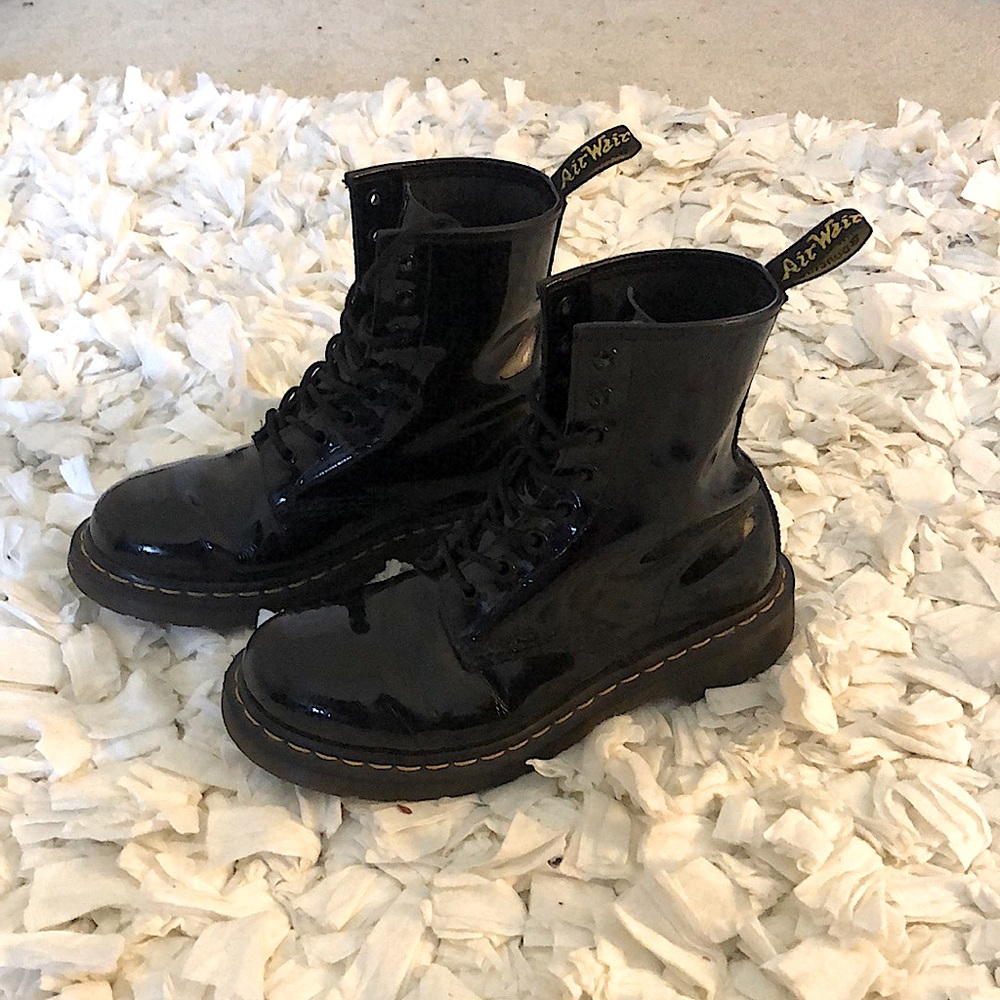 Patent Leather Doc Martens 1460 Size 7